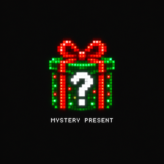 Mystery present pixel art icon